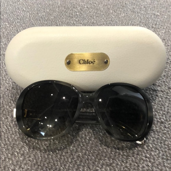 Chloe Accessories - Chloe Grey Tortoise Sunglasses